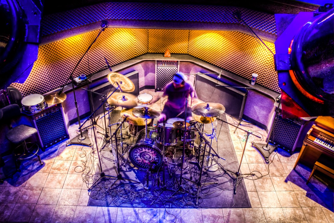 Anomaly Drum Recording at Pyramix Studios