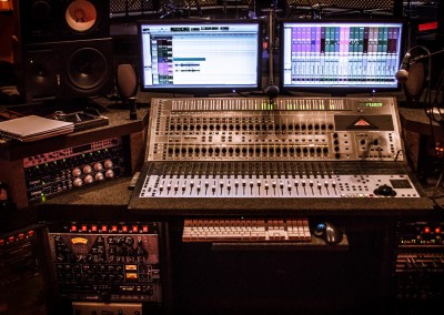 Console at Pyramix Studios