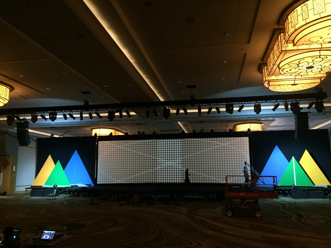 Corporate Event Video Screen