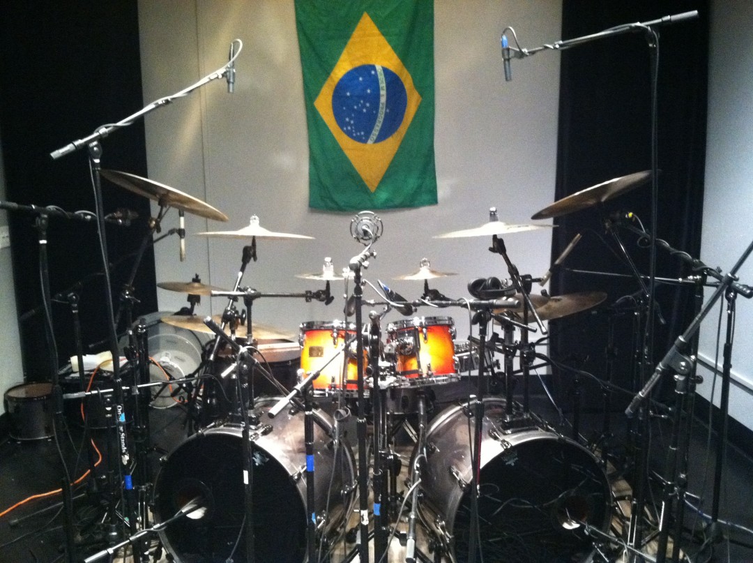 Soulfly Drum Recording